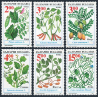 Bulgaria 3874-3879, MNH. Michel 4168-4073. Legumes, 1995. - Ungebraucht