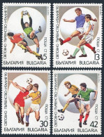 Bulgaria 3498-3501,MNH.Michel 3795-3798. World Soccer Cup Italy-1990. - Nuevos