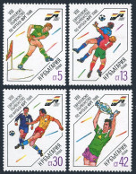 Bulgaria 3339-3342,MNH.Michel 3667-3670. European Soccer Championships,1988. - Ungebraucht