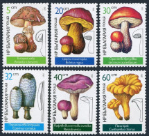 Bulgaria 3232-3237,MNH.Michel 3546-3551. Mushrooms 1987. - Ungebraucht