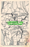 R484628 Map Of The English Lakeland. Scale 10 Miles To 1 Inch. Photogravure Seri - World