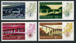 Bulgaria 3001-3004, MNH. Michel 3296-3299. Bridges 1984. - Unused Stamps