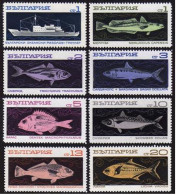 Bulgaria 1810-1817, MNH. Michel 1947-1954. Deep-see Fishing Trawler.Fish, 1969. - Nuevos