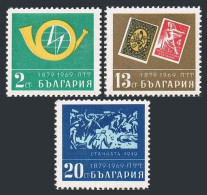 Bulgaria 1755-1757, MNH. Mi 1897-1899. Postal Administration-90, 1969. Post Horn - Ungebraucht