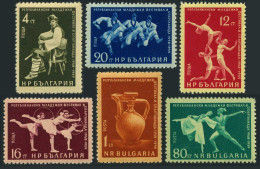 Bulgaria 1056-1061, MNH. Mi 1123-1128. 7th Youth Festival, Vienna-1959 Dancers. - Ongebruikt