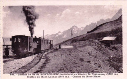 74 - Haute Savoie - SAINT GERVAIS Les BAINS - Le Chemin De Fer Du Mont Blanc Conduisant Au Glacier De Bionnassay - Saint-Gervais-les-Bains