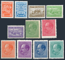 Bulgaria 364-373,373A, MNH. Mi 395-400,407-411. Definitive 1940-1944. Tsar Boris - Nuevos