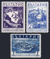 Bulgaria 301-303, MNH. Michel 304-306.Geographic & Ethnographic Congress, 1936. - Nuevos