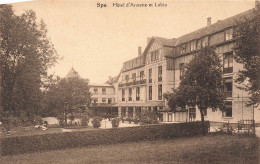 BELGIQUE - Liège - Spa - Hôtel D'Annette Et Lubin - Carte Photo - Carte Postale Ancienne - Liege