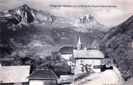 74 - Haute Savoie -  Village Des PLAGNES ( Abondance ) Sur La Route Du Fayet A Saint Gervais - Abondance