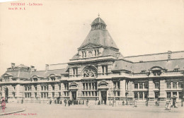BELGIQUE - Tournai - La Station - Dos Non Divisé - Carte Postale Ancienne - Doornik