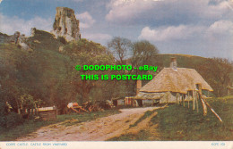 R484986 Corfe Castle. Castle From Vineyard. KCFC 102. Cotman Color. Jarrold. 195 - Welt