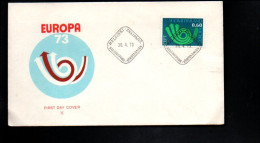 FINLANDE FDC 1973 EUROPA - 1973