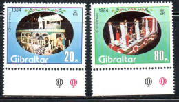 GIBRALTAR GIBILTERRA 1984 CHRISTMAS NATALE NOEL WEIHNACHTEN NAVIDAD COMPLETE SET SERIE COMPLETA MNH - Gibraltar