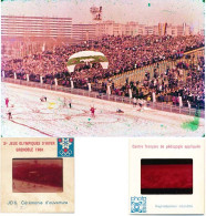 Diapositive Diapo N°8  Les Jeux Olympiques D'Hiver GRENOBLE 1968 JO6 Cérémonie D'ouverture Olympic Games JO 68 - Diapositives