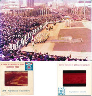 Diapositive Diapo N°10  Les Jeux Olympiques D'Hiver GRENOBLE 1968 JO6 Cérémonie D'ouverture Olympic Games JO 68 - Diapositivas