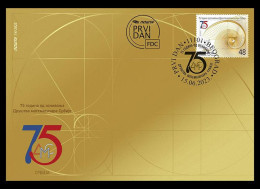 Serbia 2023. 75 Years Since The Founding Of Mathematical Society Of Serbia, FDC - Physik