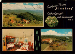 73928256 Schweigmatt_Schopfheim Gasthaus Pension Blumberg Gaststube Fliegeraufna - Schopfheim