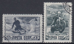 USSR 1192-1193,used,falc Hinged - Unclassified