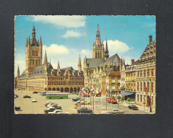 IEPER - DE HALLEN EN MARKTPLAATS     (12.977) - Ieper