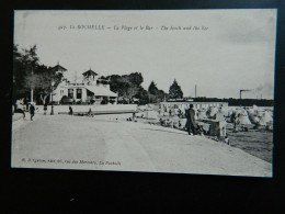 LA ROCHELLE                            LA PLAGE ET LE BAR - La Rochelle