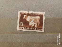 1961	Bulgaria	Cows (F90) - Used Stamps