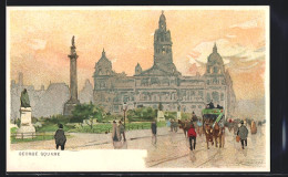 Artist's Pc Henri Cassiers: Glasgow, George Square  - Andere & Zonder Classificatie