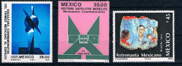 Mexiko Michel 1933 - 1935 - Start Des Satelliten „Morelos I“ - Raumfahrt, Astronaut, Gemälde, Skulptur - Mexiko