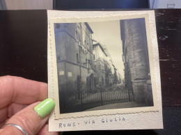 Photo Snapshot 1930 40 ITALIE ROME Villa Via Giulia - Lugares