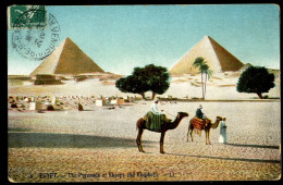 The Pyramids Of Kheops And Khphren LL 1908 - Gizeh