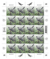 Estonia Estland Estonie 2024 Bird Of The Year Common Cuckoo Omniva Sheetlet MNH - Koekoeken En Toerako's