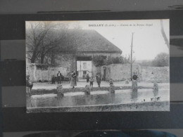 CPA DE BAILLET (95) ENTREE DE LA FERME FAYEL - Baillet-en-France