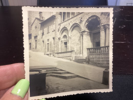 Photo Snapshot 1930 40 ITALIE Arezzo Pieue St Maria - Lugares
