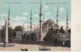 Turkey - Constantinople - Istanbul - La Mosque D'Ahmed - Turchia