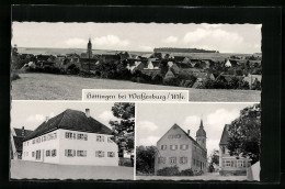 AK Höttingen Bei Weissenburg /Mfr., Ortsansicht, Gasthaus Z. Löwen  - Weissenburg