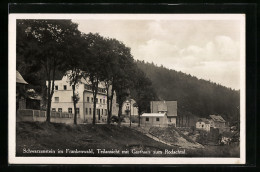 AK Schwarzenstein /Frankenw., Teilansicht Mit Gasthaus Zum Rodachtal  - Bad Rodach