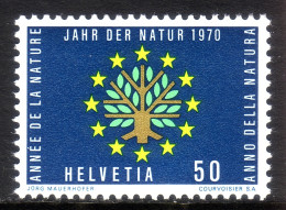 SCHWEIZ MI-NR. 932 POSTFRISCH(MINT) MITLÄUFER 1970 NATURSCHUTZJAHR - Idées Européennes