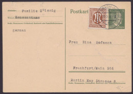 Offenbach: DR P298, O, Bedarf Mit Zusatzfrankatur, 20.3.46, Ansehen! - Storia Postale