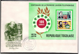 Togo Block 102 Gestempelt Als FDC / Kommunikation #JA123 - Togo (1960-...)