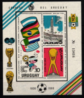 Uruguay Block 50 Postfrisch Fußballweltmeisterschaft #JA506 - Uruguay