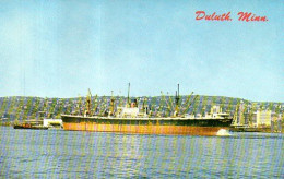 Cargo Port En Bessin En Cours De Chargement à Duluth (USA) - Commerce