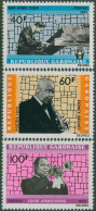 Gabon 1972 SG464-466 Negro Musicians Set MNH - Gabun (1960-...)