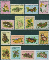 Cocos Islands 1982 SG84-99 Butterflies Set MNH - Islas Cocos (Keeling)