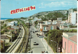 Calabria-reggio Calabria-bova Marina Veduta Linea Ferroviaria  E Case Zona Residenziale Fine Anni 60 - Sonstige & Ohne Zuordnung