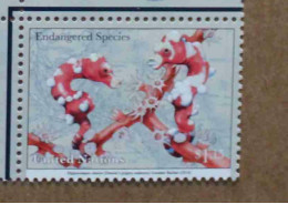 NY14-01 : Nations-Unies (New-York) / Protection De La Nature - Hippocampe Denise (hippocampe Pygmée Grêle) - Unused Stamps