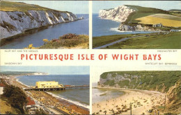 72448241 Isle Of Wight UK Alum Bay And The Needles Freshwater Bay Sandown Bay Wh - Otros & Sin Clasificación