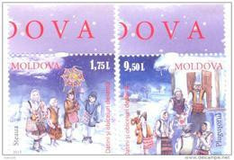 2015. Moldova, Winter Holidays, New Year & Christmas, 2v, Mint/** - Moldova