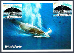 BF BALEINES - WHALE PARTY - NEW ZEALAND - - Wale