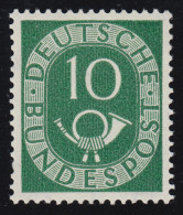 128 Posthorn 10 Pf ** Postfrisch - Unused Stamps