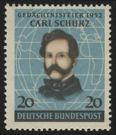 155 Schurz - Marke ** - Neufs